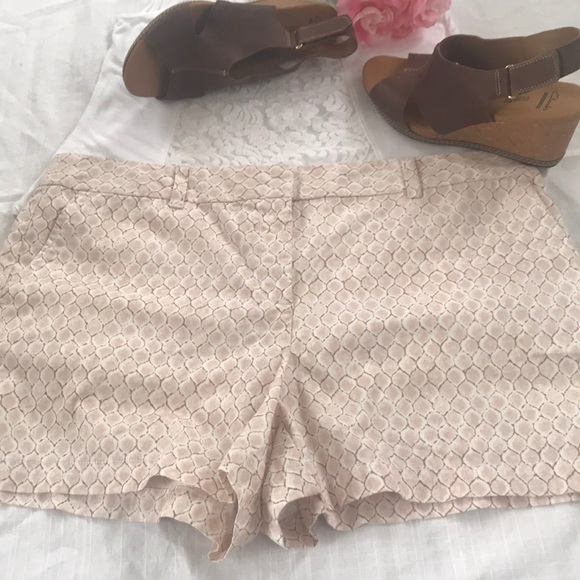 ANN TAYLOR LOFT 4” SHORT 100 % COTTON SIZE 14 - Picture 5 of 8